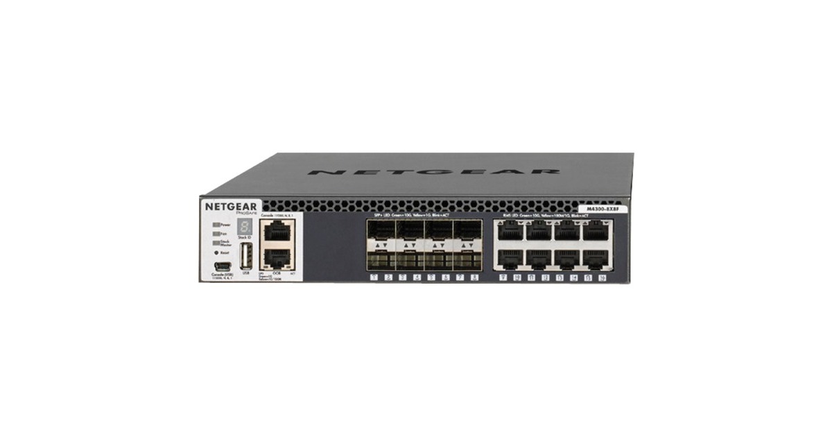 Netgear M4300-8X8F XG/XG/MAN/16, Switch