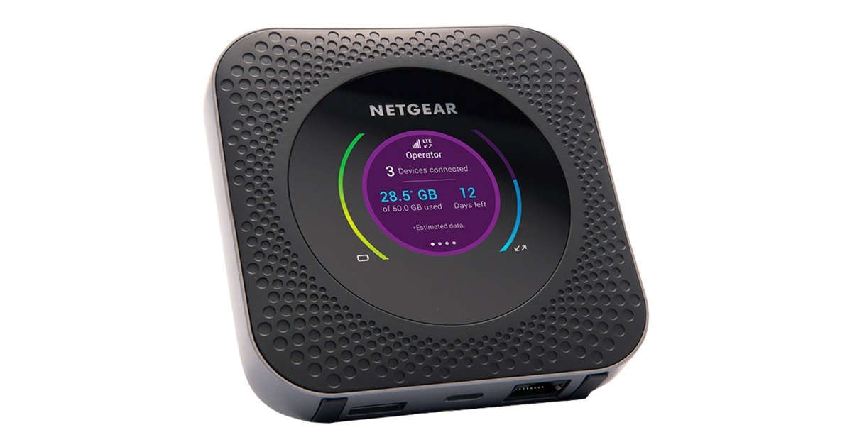Netgear Nighthawk M1 LTE Mobile Hotspot Router(schwarz)