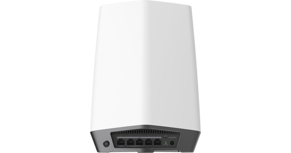 Netgear Orbi Pro WiFi 6 Tri-Band AX6000 WLAN Satellit, Mesh Access Point(weiß, 1x Satellit)