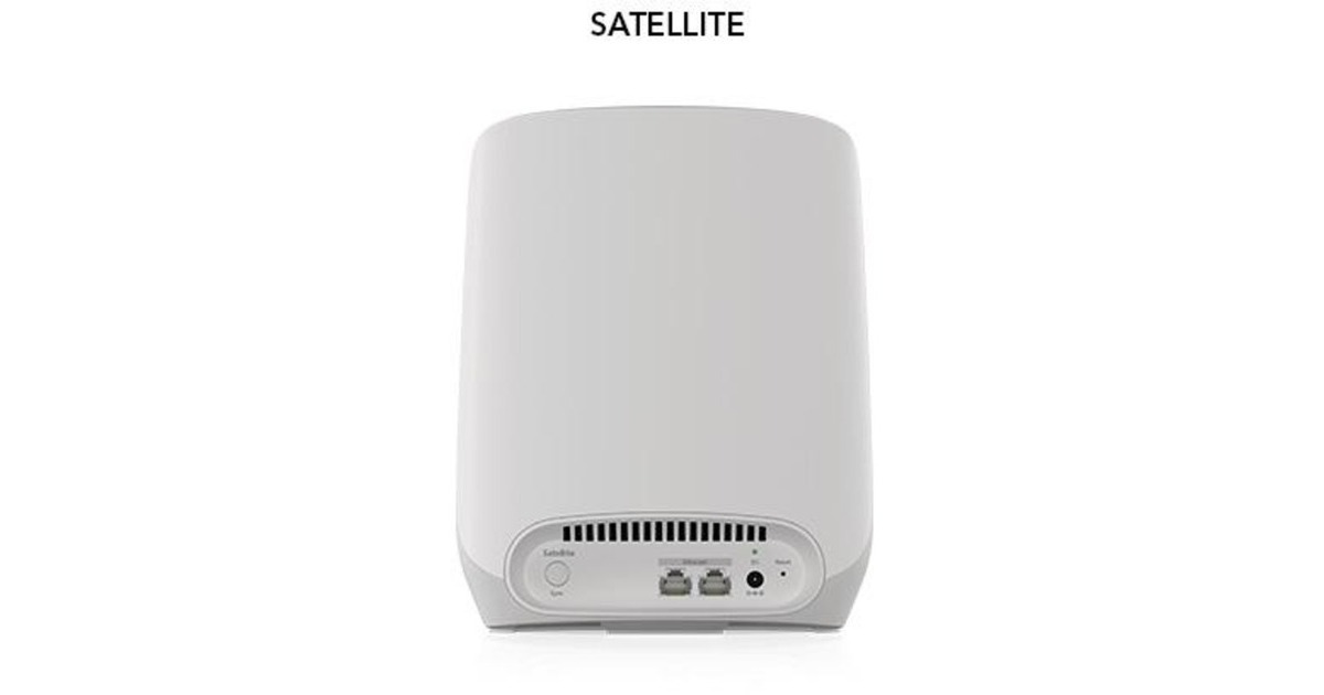 Netgear Orbi WiFi 6 Tri-Band Mesh Satellit, Mesh Access Point(weiß)