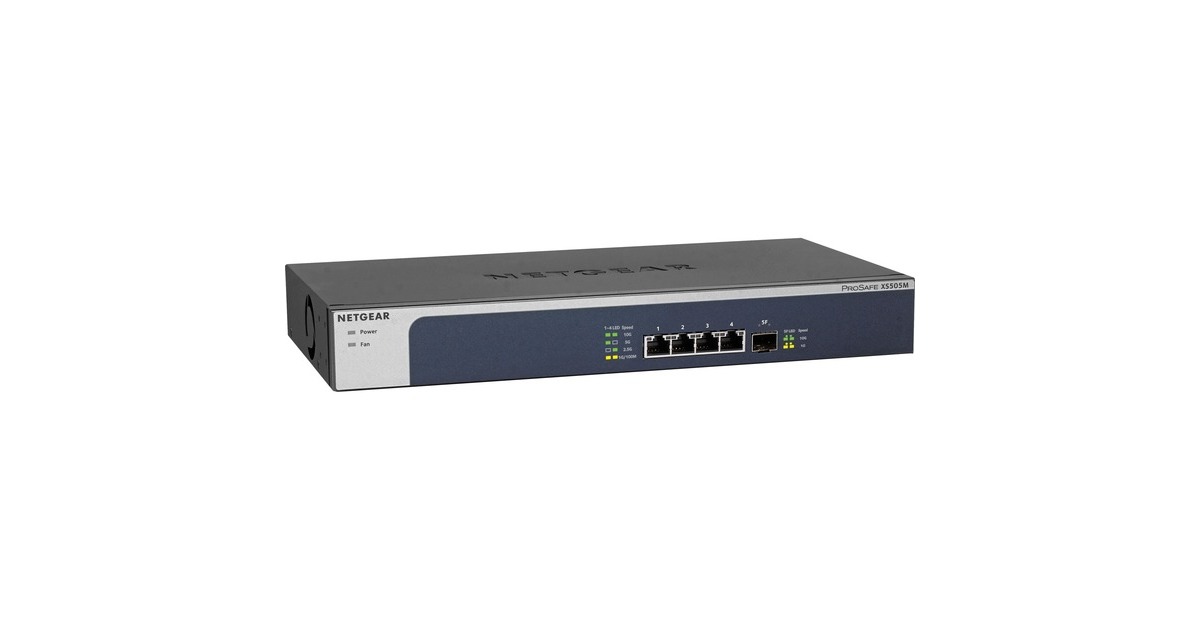 Netgear XS505M, Switch