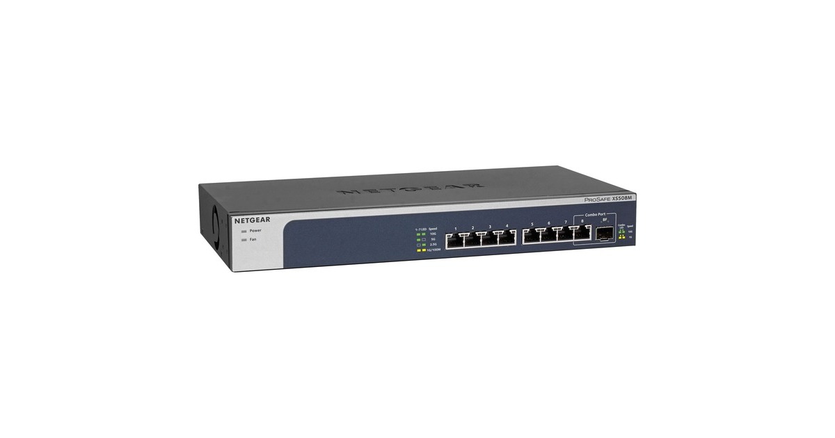 Netgear XS508M, Switch