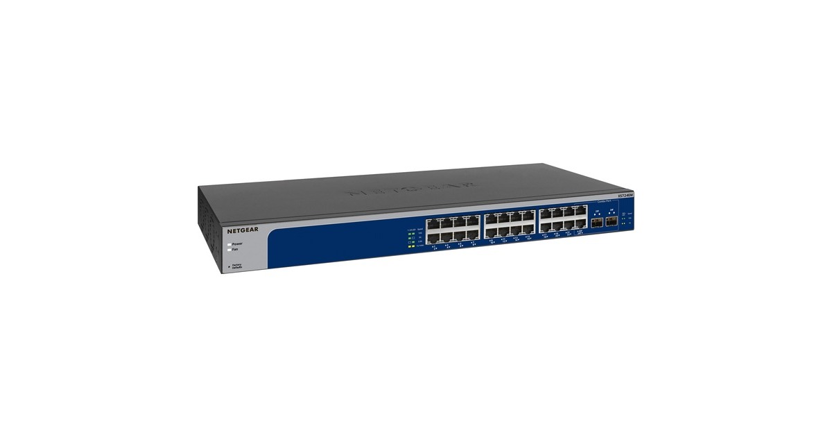 Netgear XS724EM, Switch