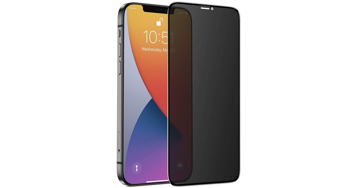Nevox NEVOGLASS 3D PRIVACY , Schutzfolie(schwarz, iPhone SE, iPhone 8/7)