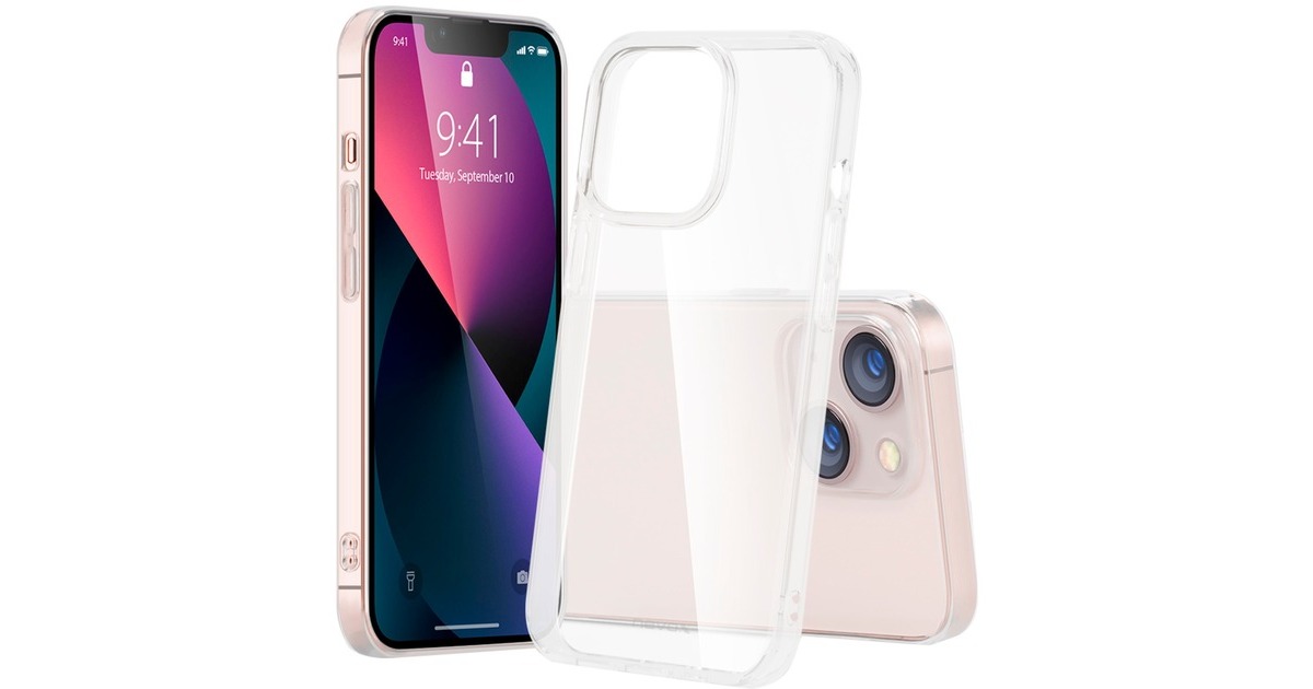 Nevox StyleShell Flex, Handyhülle(transparent, iPhone 15)