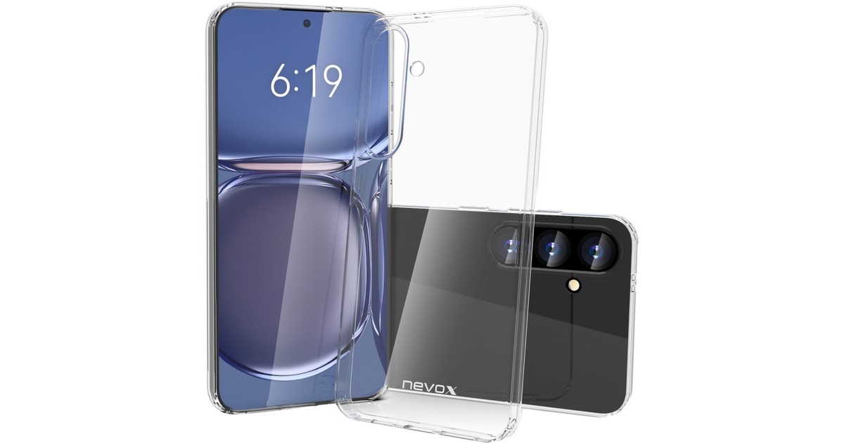 Nevox StyleShell Flex, Handyhülle(transparent, Samsung Galaxy S24)