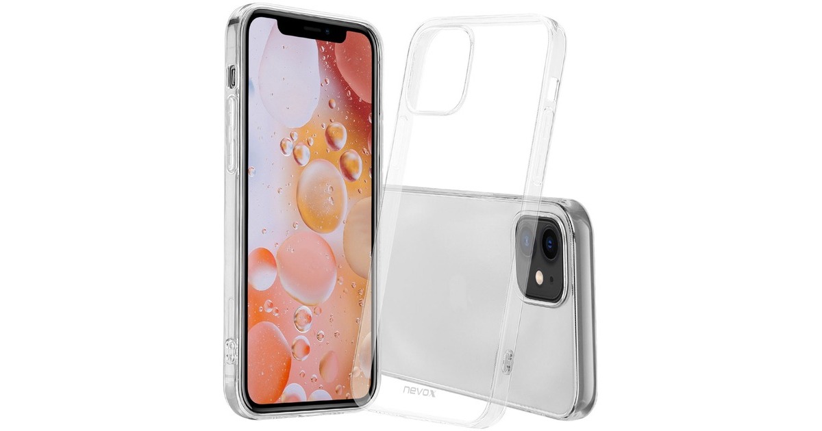 Nevox StyleShell Flex, Handyhülle(transparent, iPhone 13)