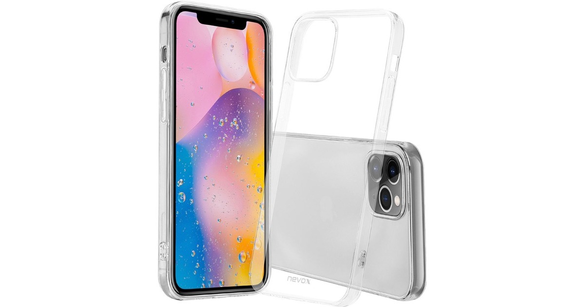 Nevox StyleShell Flex, Handyhülle(transparent, iPhone 13 Pro)