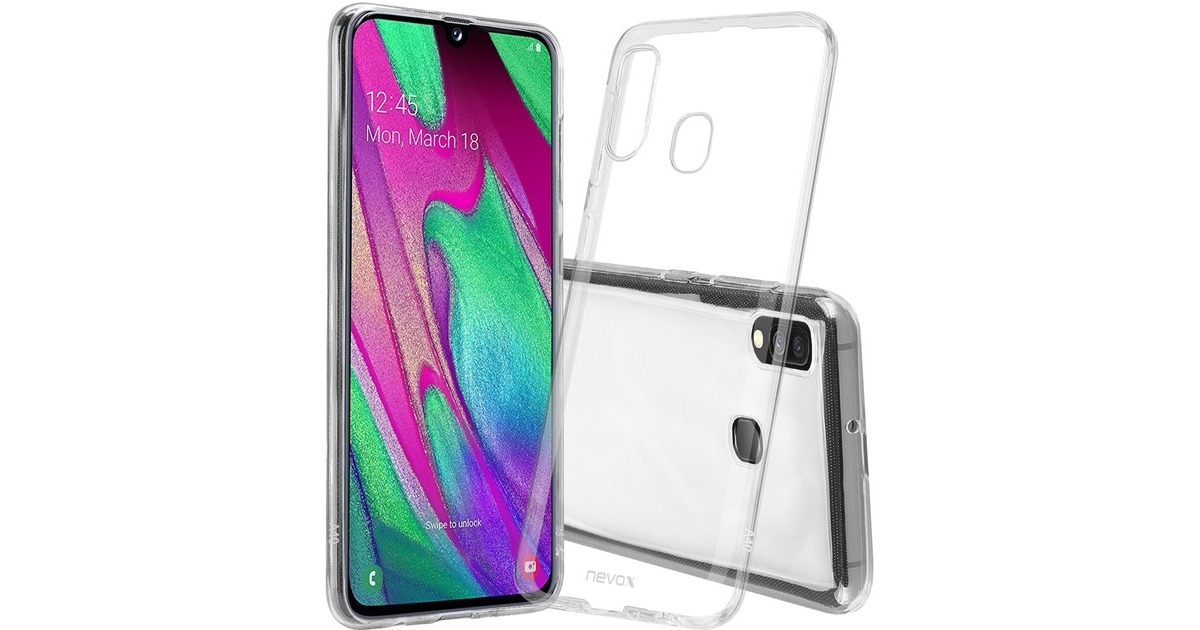 Nevox StyleShell Flex, Handyhülle(transparent, Samsung Galaxy A41)