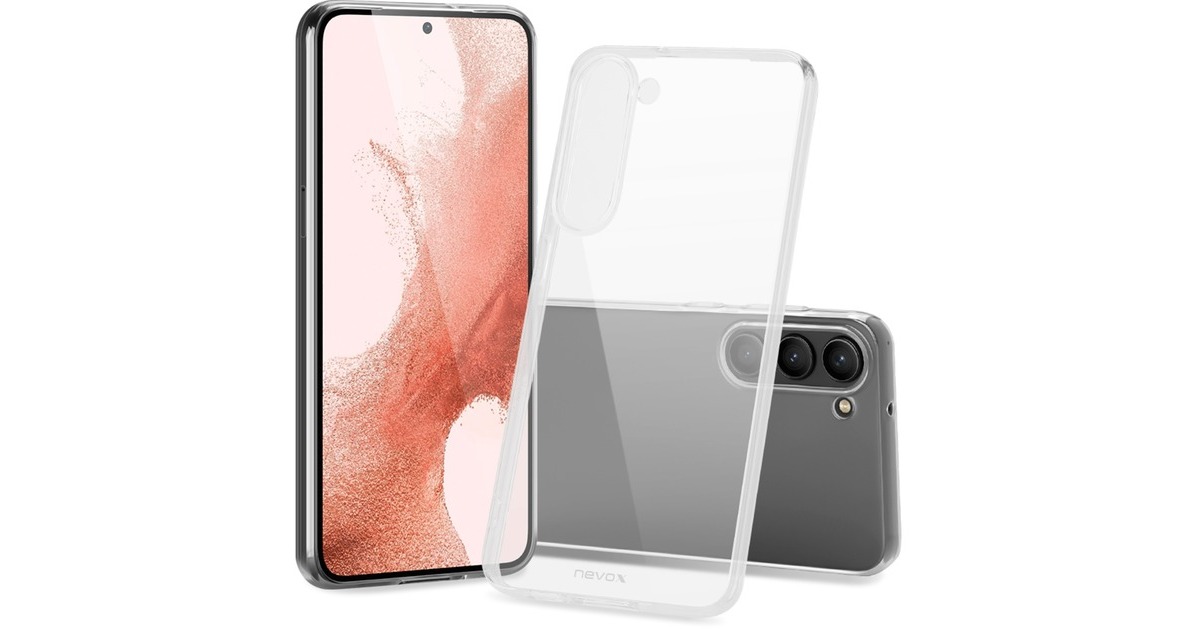 Nevox StyleShell Flex , Handyhülle(transparent, Samsung Galaxy S23+)