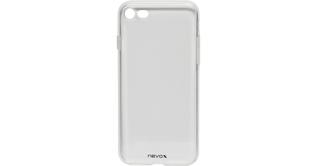 Nevox StyleShell Flex, Handyhülle(weiß/transparent, iPhone SE (3./2.Generation), iPhone 8/7)