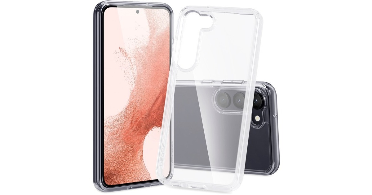 Nevox StyleShell SHOCKFlex, Handyhülle(transparent, Samsung Galaxy S23+)