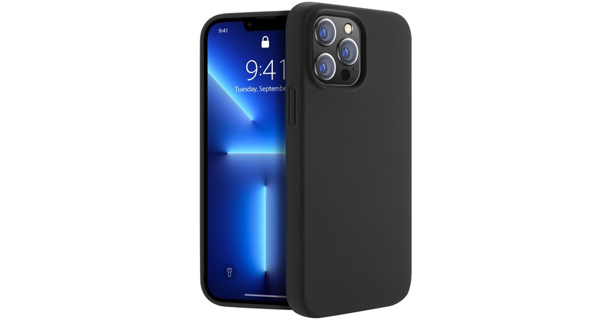 Nevox StyleShell SHOCK, Handyhülle(schwarz, iPhone 14 Pro)