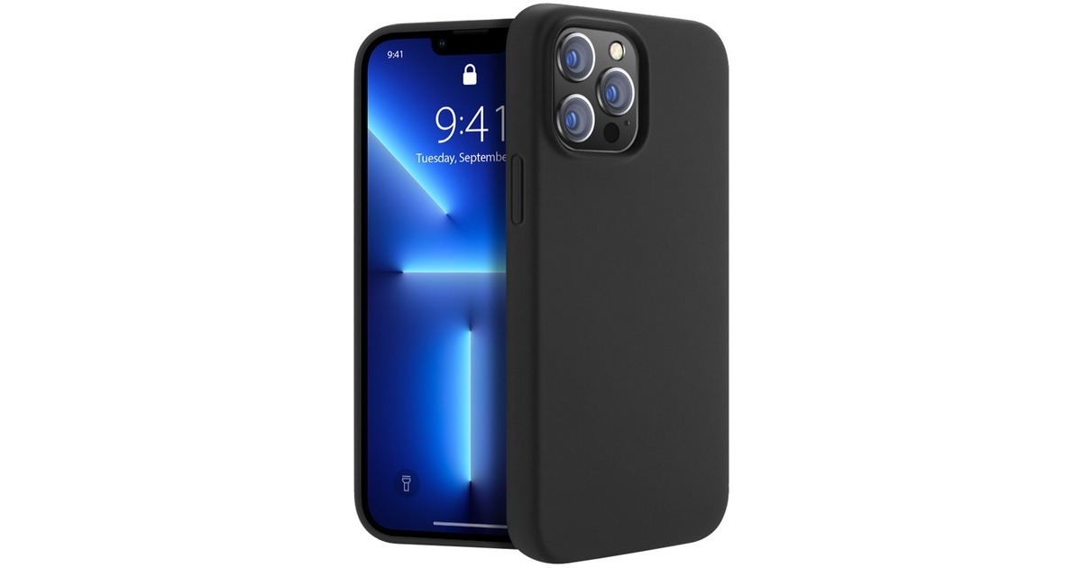 Nevox StyleShell SHOCK, Handyhülle(schwarz, iPhone 14 Pro Max)