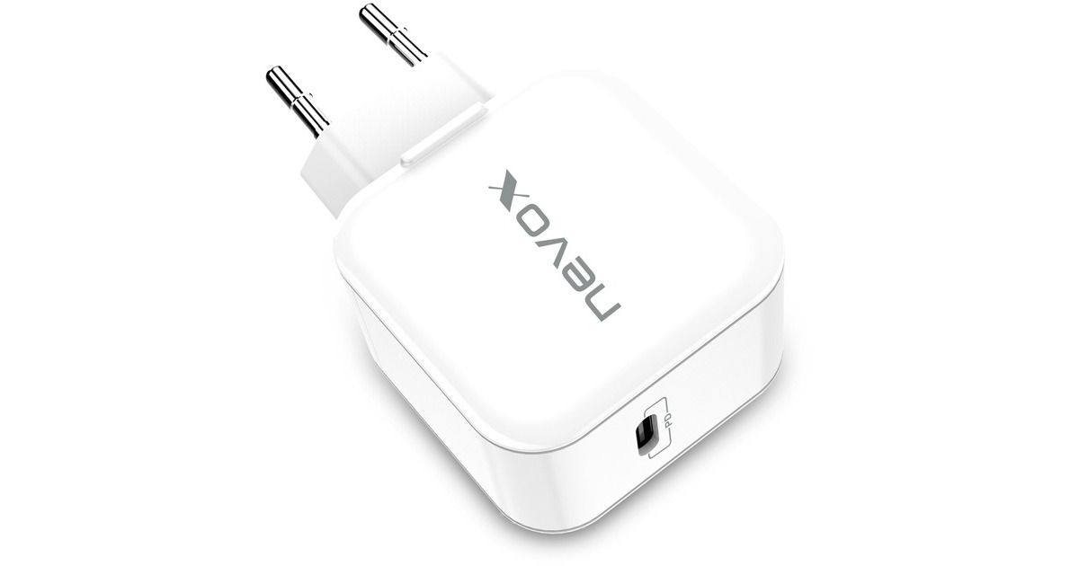 Nevox USB PD Type C Ladegerät 20Watt weiss(weiß)