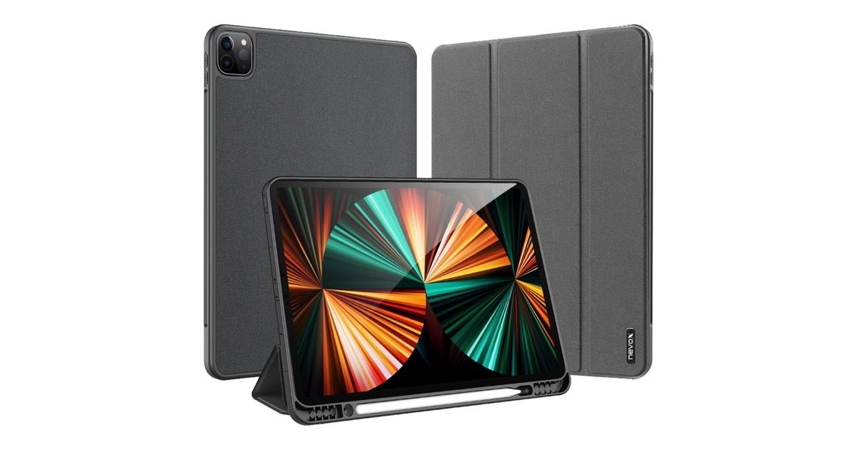 Nevox Vario Series, Tablethülle(grau, iPad Pro 12,9" (5.Generation))