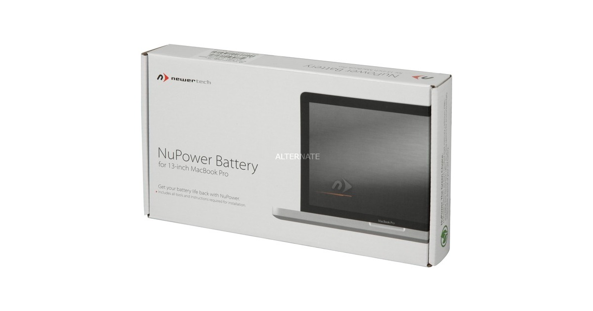 NewerTech NuPower Battery 74Wh, Akku(für MacBook Pro 33,02 cm (13 NewerTech NuPower Battery 74Wh, Akku(für MacBook Pro 33,02 cm (13