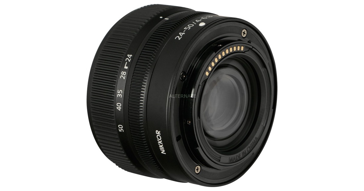 Nikon NIKKOR Z 24–50mm 1:4–6,3, Objektiv(schwarz)