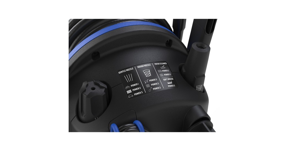 Nilfisk Hochdruckreiniger Core 130-6 PowerControl - EU(blau/schwarz, 1.500 Watt)
