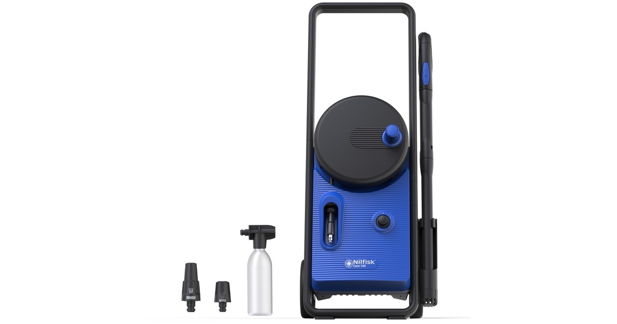 Nilfisk Hochdruckreiniger Core 140-8 In-Hand PowerControl - EU(blau/schwarz, 1.800 Watt, mit Schlauchtrommel) Nilfisk Hochdruckreiniger Core 140-8 In-Hand PowerControl - EU(blau/schwarz, 1.800 Watt, mit Schlauchtrommel)
