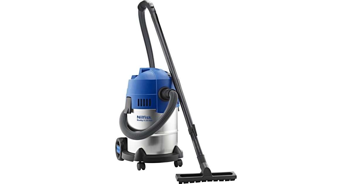 Nilfisk Nass-/Trockensauger Buddy II 18 Inox(blau/schwarz)