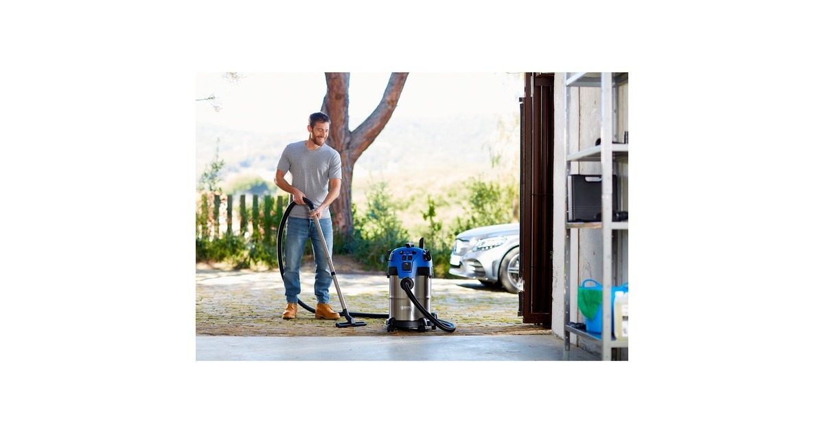 Nilfisk Nass-/Trockensauger Multi II 30T Inox VSC(inox/blau)