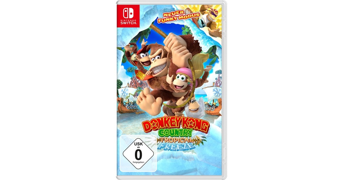 Nintendo Donkey Kong Country: Tropical Freeze, Nintendo Switch-Spiel