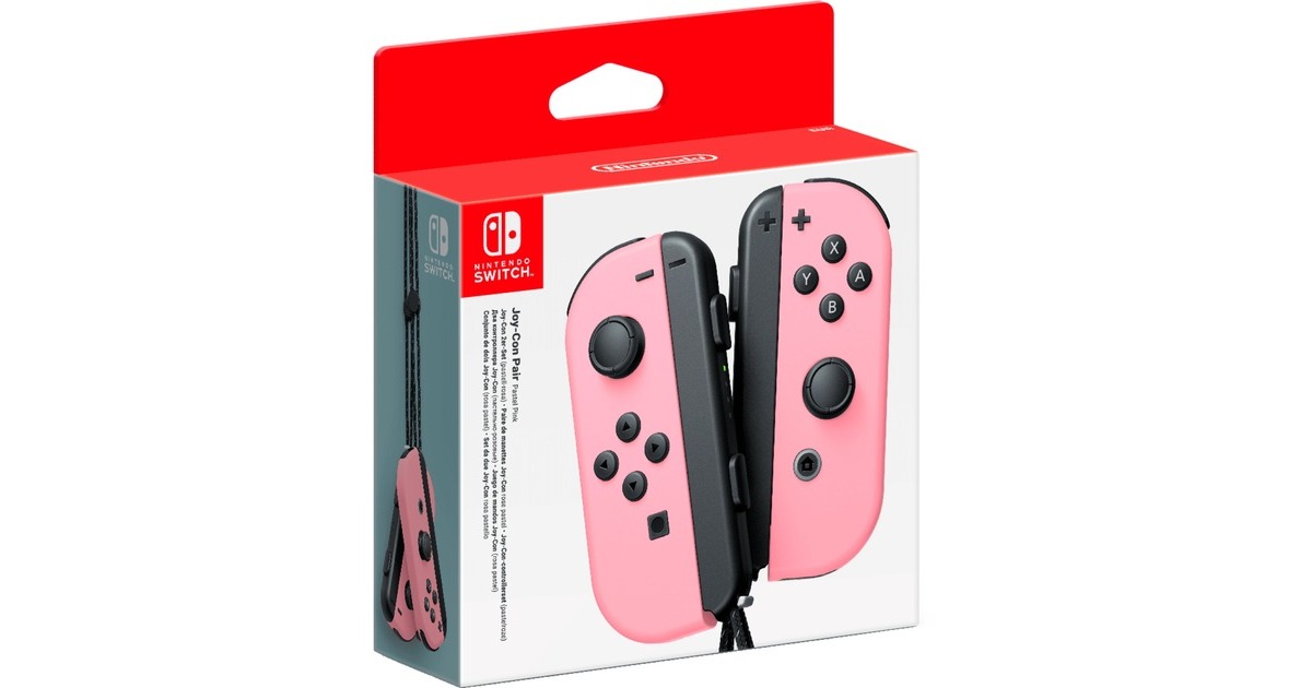 Nintendo Joy-Con 2er-Set, Bewegungssteuerung(hellrosa)