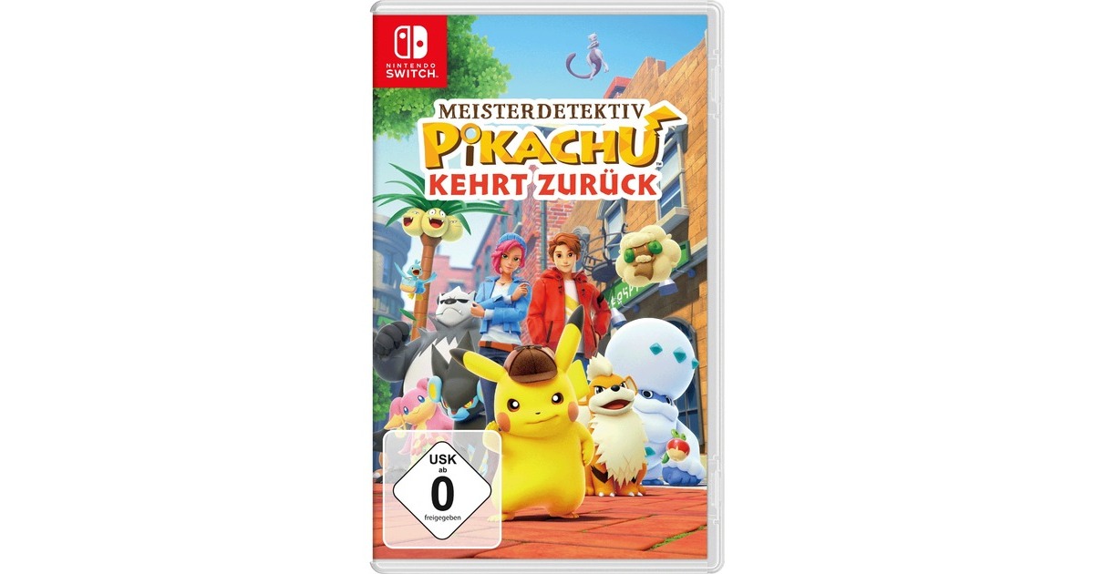 Nintendo Meisterdetektiv Pikachu kehrt zurück, Nintendo Switch-Spiel