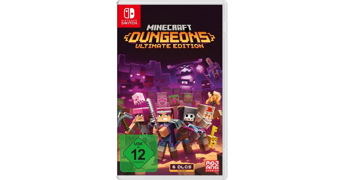 Nintendo Minecraft Dungeons Ultimate Edition, Nintendo Switch-Spiel