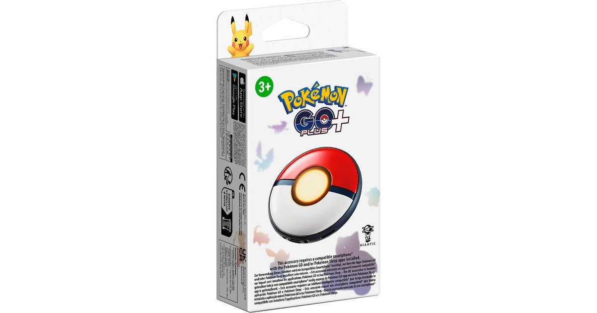 Nintendo Pokémon GO Plus +, Aktivitätstracker(rot/weiß)
