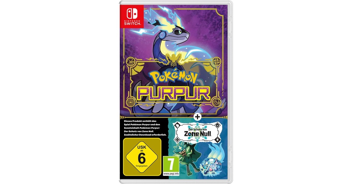 Nintendo Pokémon Purpur & Der Schatz von Zone Null, Nintendo Switch-Spiel