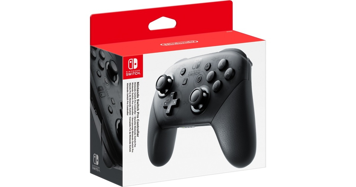 Nintendo Switch Pro Controller, Gamepad(grau)