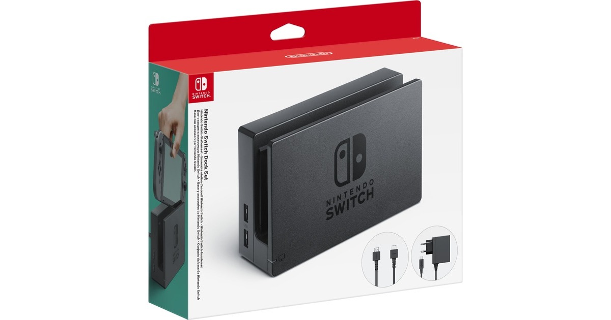 Nintendo Switch-Stationsset, Ladegerät(schwarz)