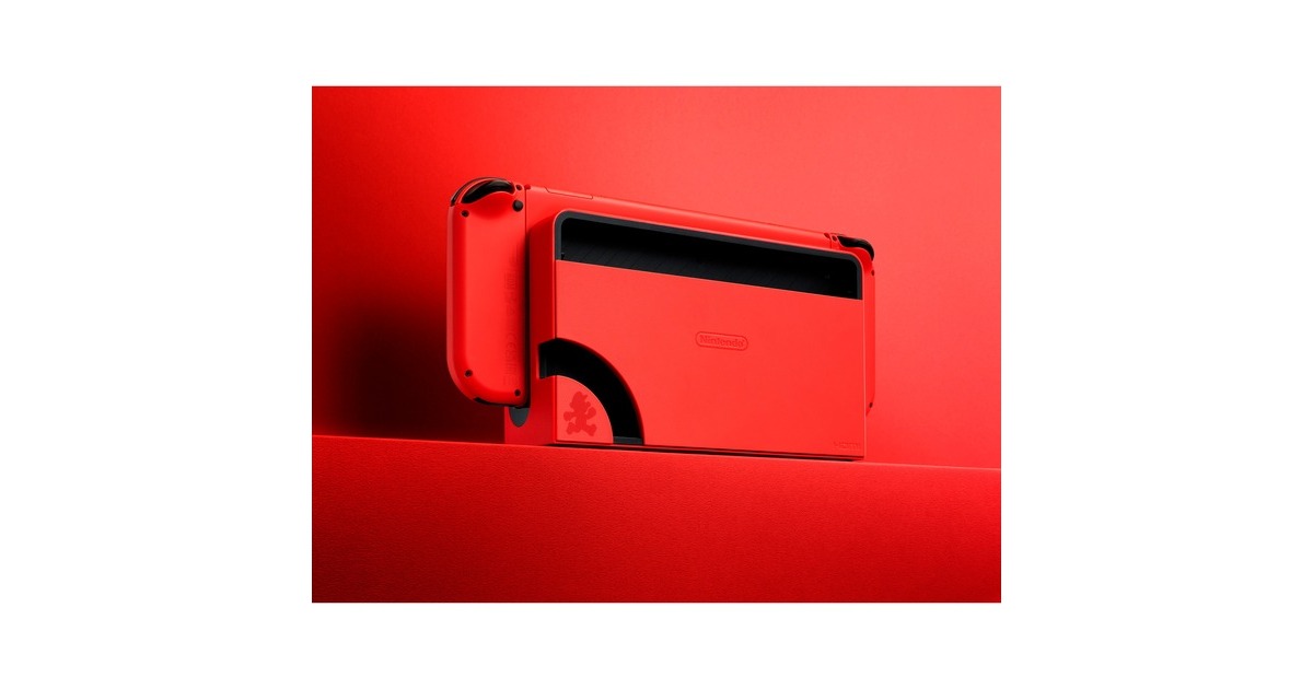 Nintendo Switch (OLED-Modell) Mario Red Edition, Spielkonsole(rot)