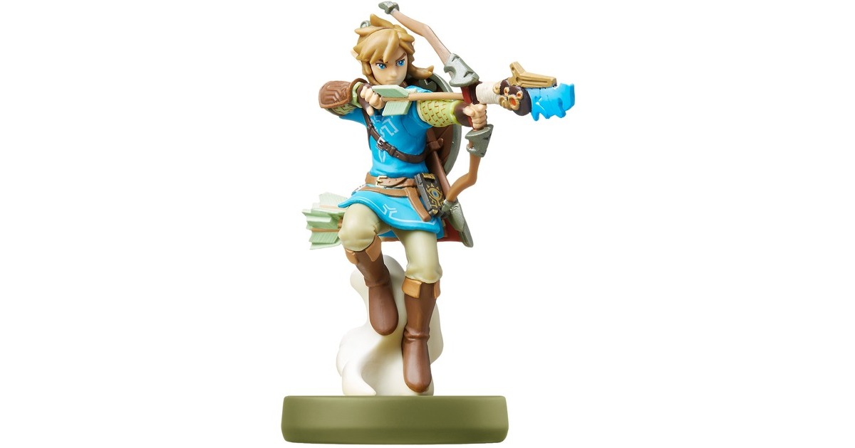 Nintendo amiibo Link Bogenschütze (Breath of the Wild)-Spielfigur(The Legend of Zelda Collection)