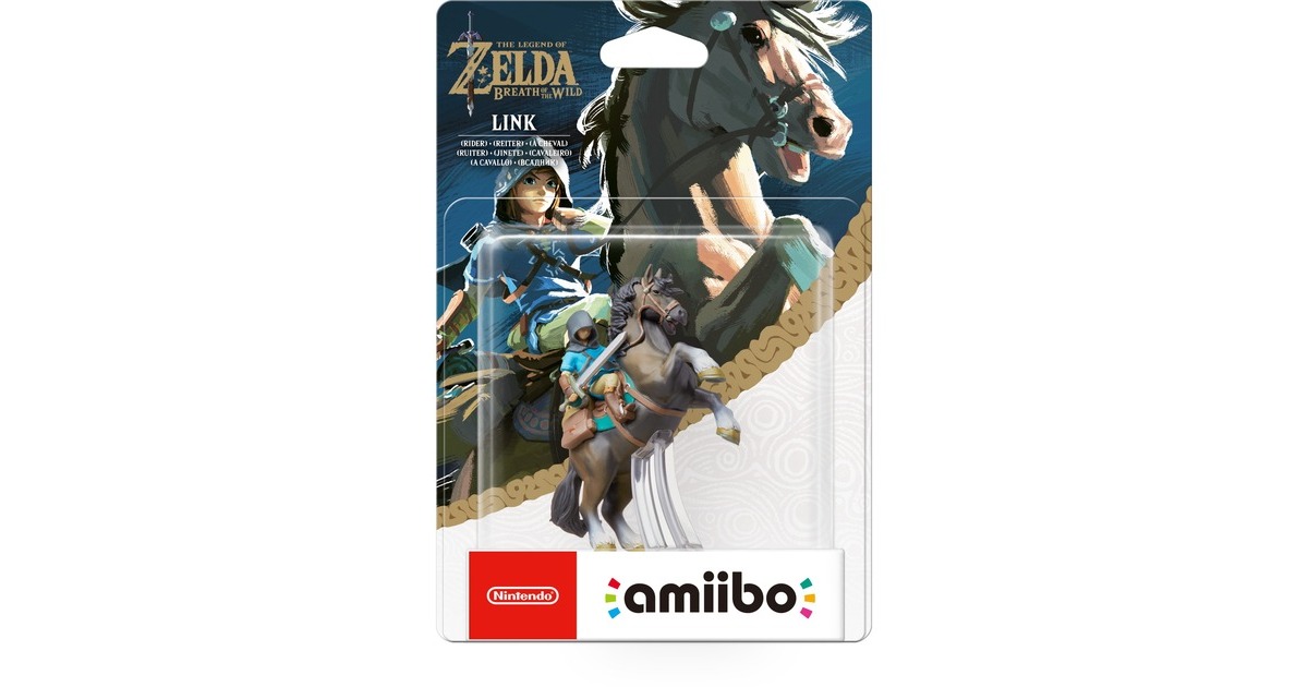 Nintendo amiibo Link Reiter (Breath of the Wild)-Spielfigur(The Legend of Zelda Collection)