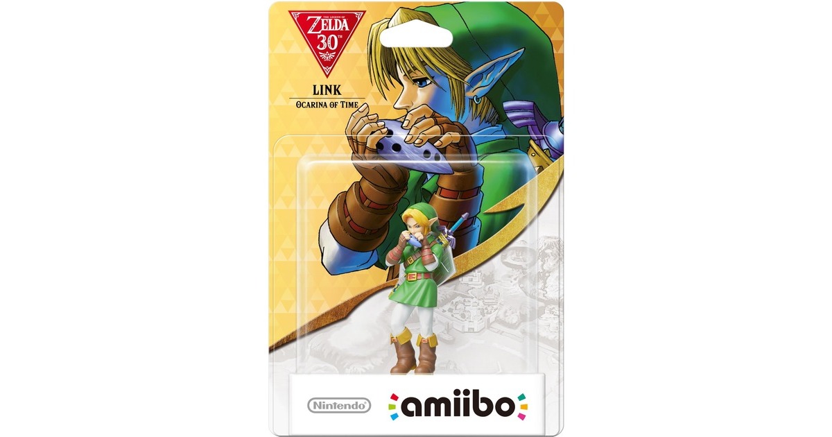 Nintendo amiibo Link (Ocarina of Time)-Spielfigur(The Legend of Zelda Collection)