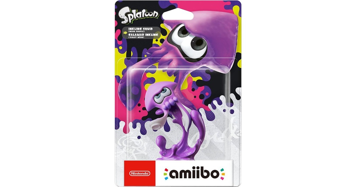 Nintendo amiibo Splatoon Tintenfisch-Spielfigur(lila)