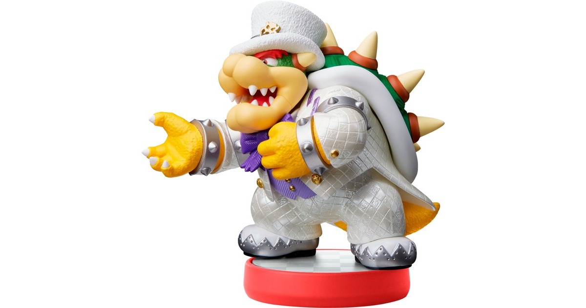 Nintendo amiibo Super Mario Odyssey Bowser-Spielfigur