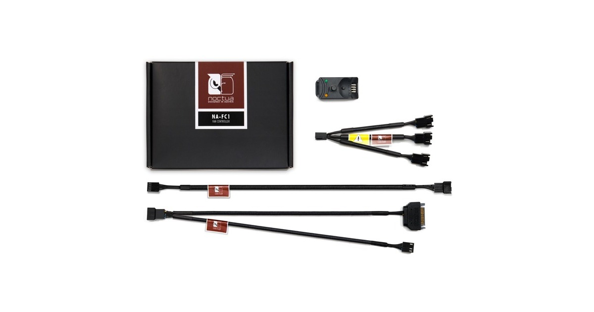 Noctua NA-FC1 Fan Controller, Lüftersteuerung(schwarz)