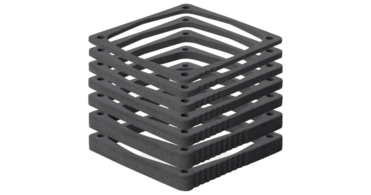 Noctua NA-FD1 Fan Duct Kit, Befestigung/Montage(schwarz)