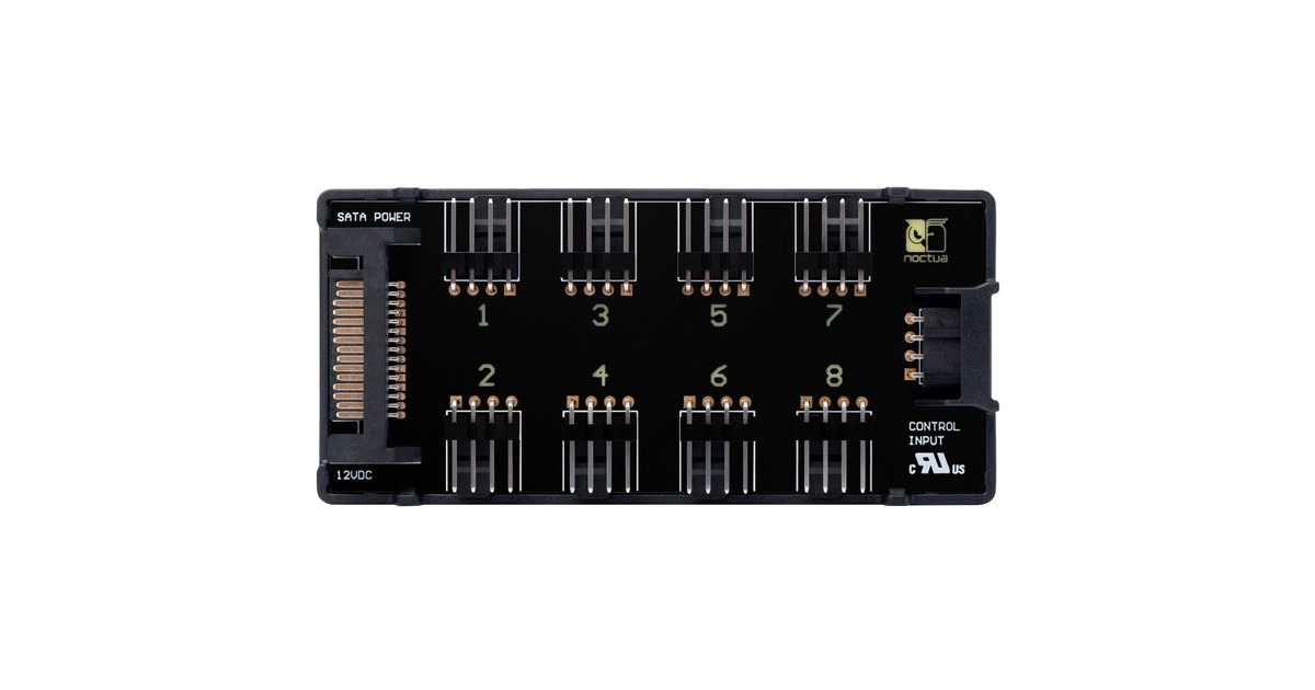 Noctua NA-FH1, Lüftersteuerung