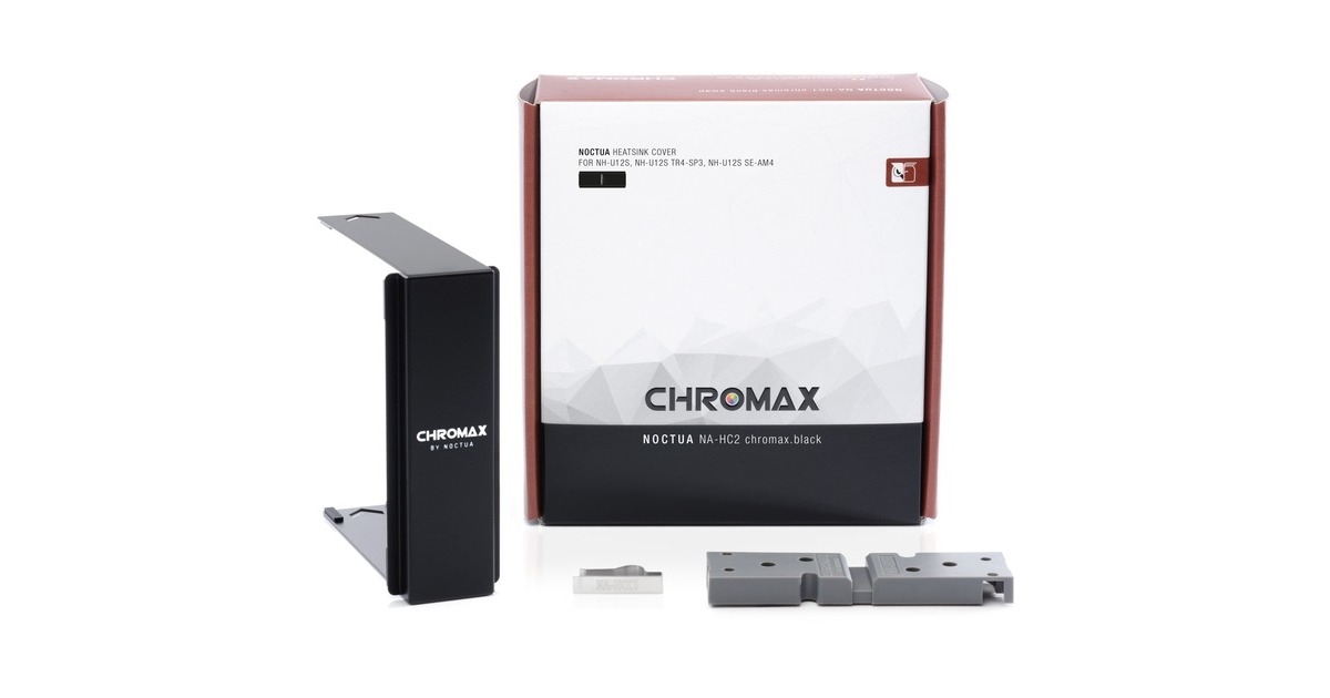 Noctua NA-HC2 chromax.black, Abdeckung(schwarz)