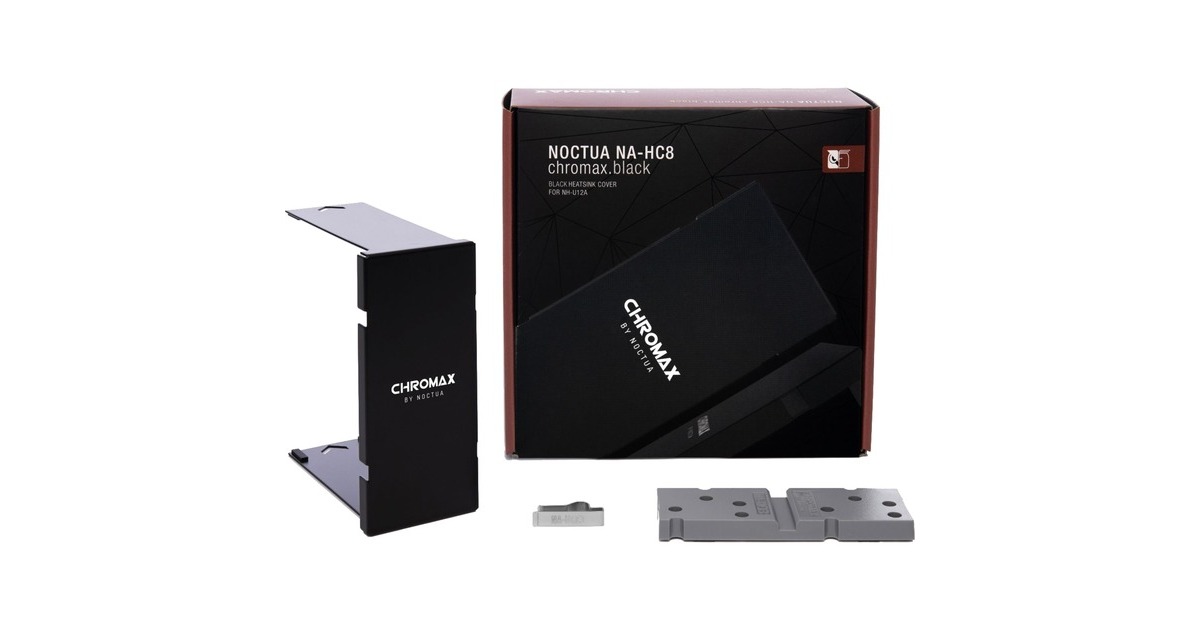 Noctua NA-HC8 chromax.black, Abdeckung(schwarz)
