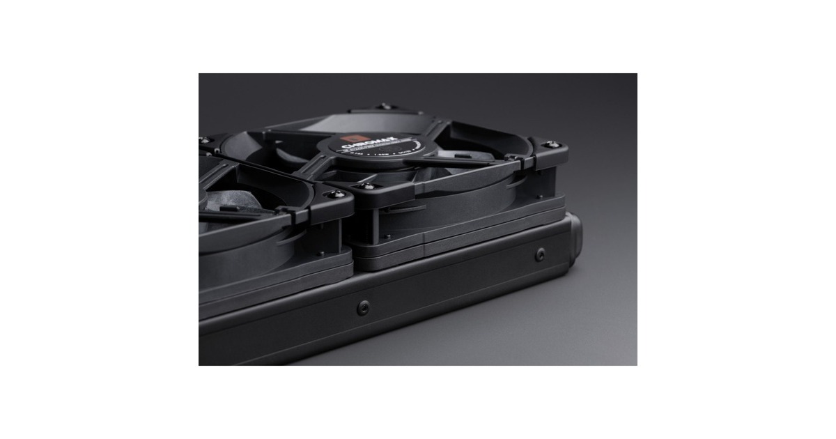 Noctua NA-IS1-12 Sx2 chromax.black, Halterung(schwarz, 2 Stück)