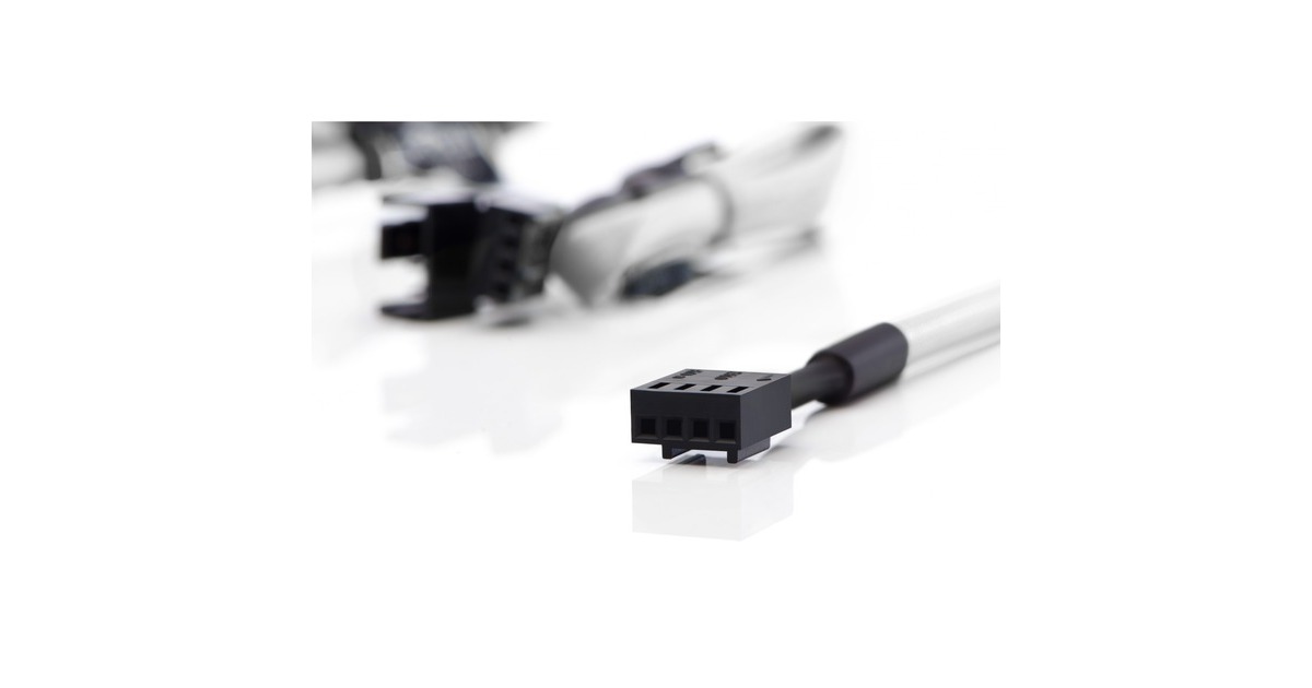 Noctua NA-SEC1 chromax white, Verlängerungskabel(weiß, 30cm, 4 Stück)