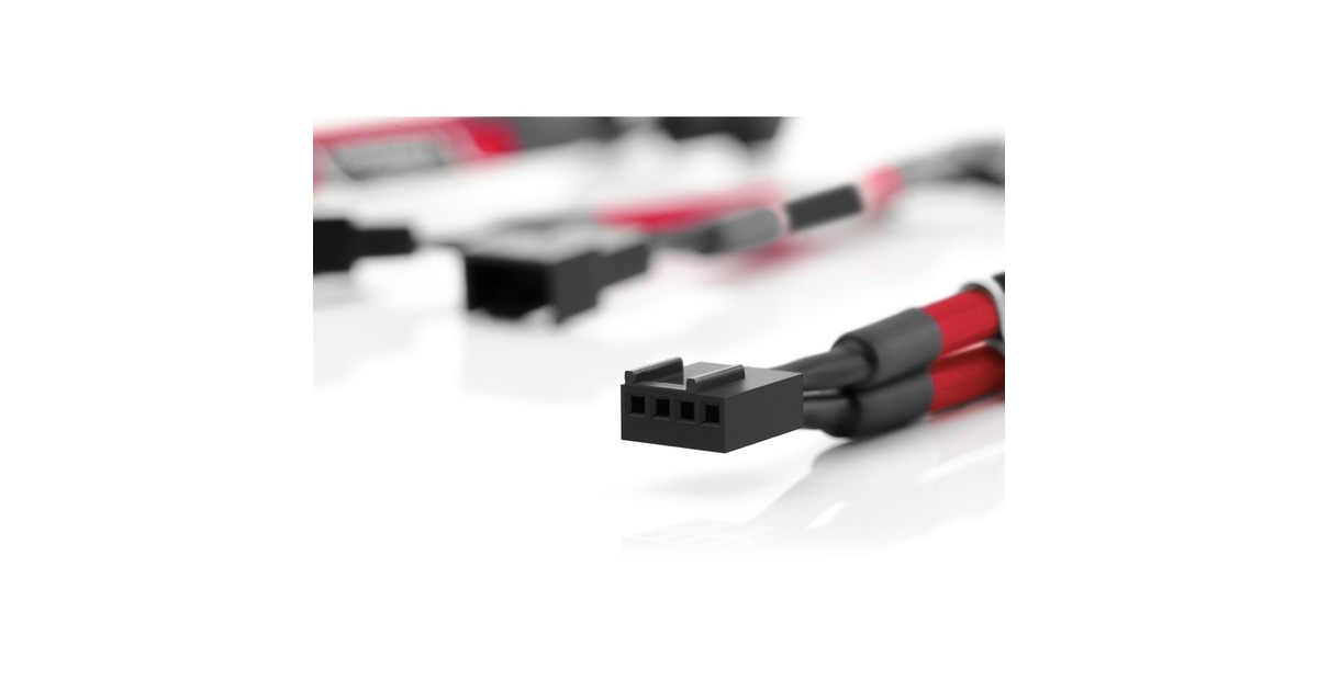 Noctua NA-SYC1 chromax red, Y-Kabel(rot, 3 Stück)