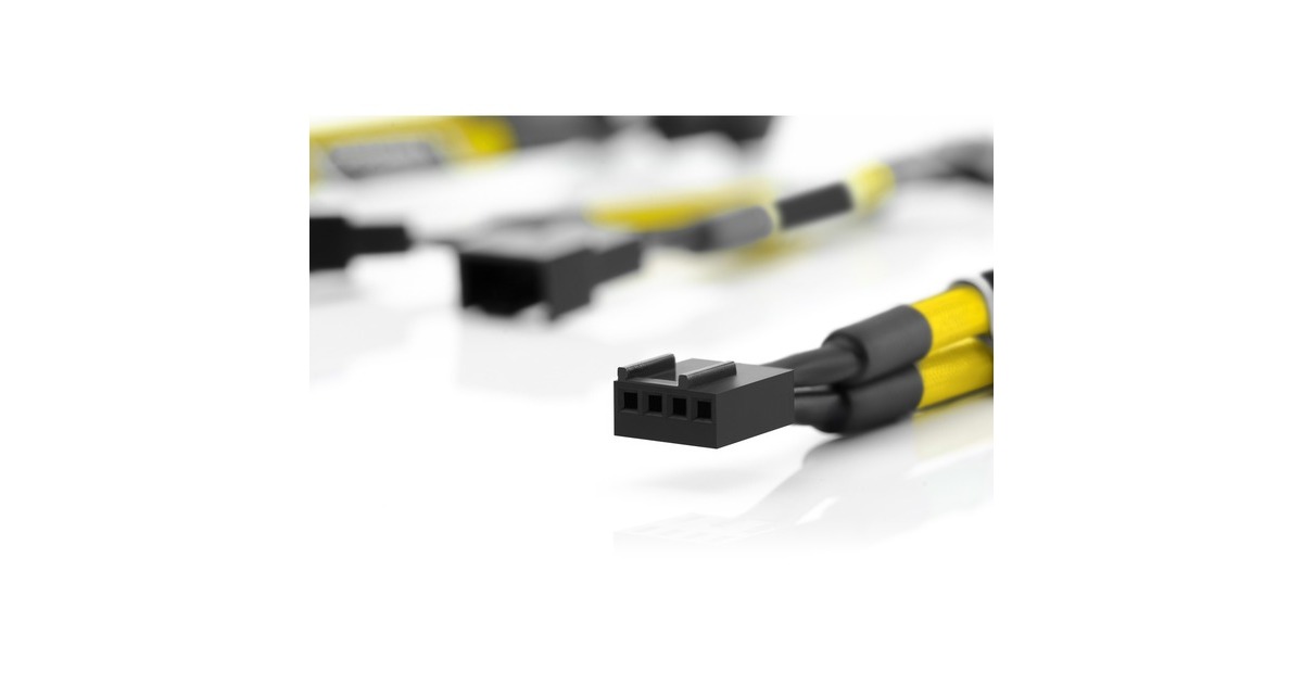 Noctua NA-SYC1 chromax yellow, Y-Kabel(gelb, 3 Stück)