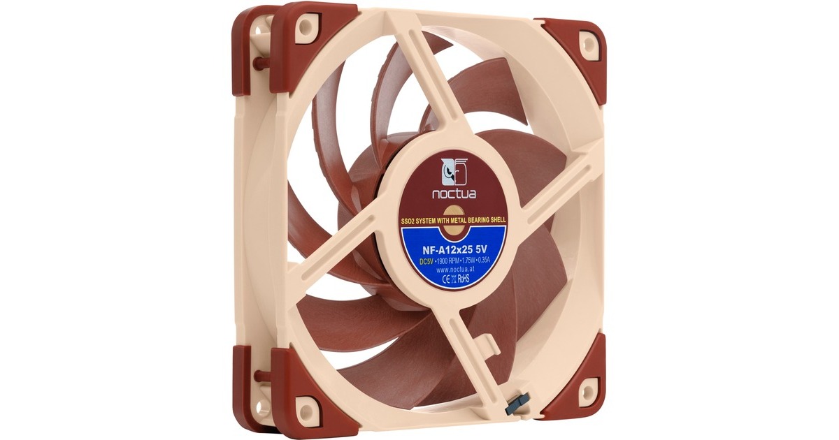Noctua NF-A12x25 5V, Gehäuselüfter